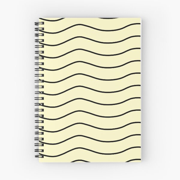 Item preview, Patrón de ondas abstractas en amarillo suave: diseño minimalista y moderno designed and sold by MDKey DESIGN.