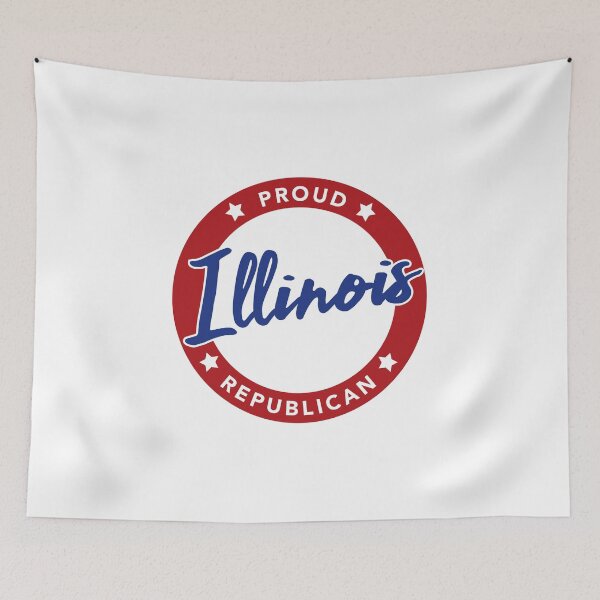 Artikelvorschau, Stolzer Illinois Republikaner entworfen und verkauft von InspiredQuotes.