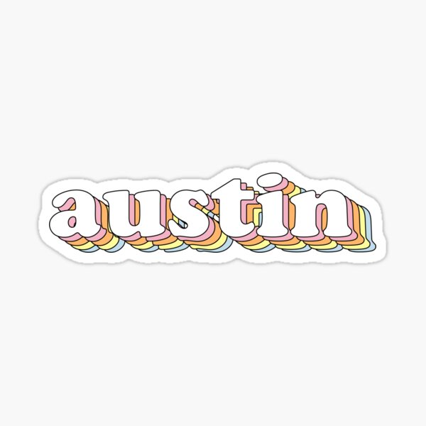 Austin Stickers Redbubble