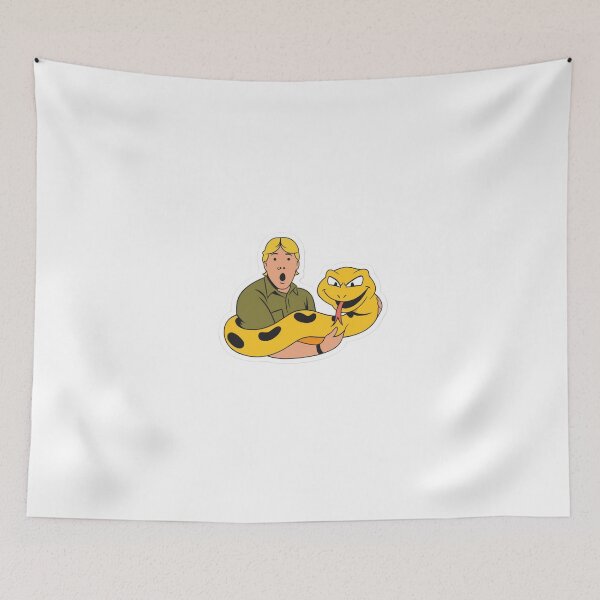Item preview, man with a snake wrapped around his arm designed and sold by PixJaipal.