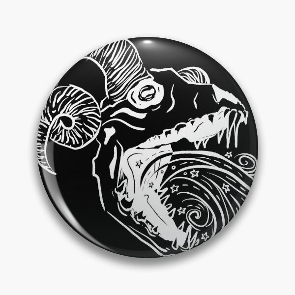 Item preview, Dungeon crawler Carl patch midnight epicure white designed and sold by TheDoodlemancer.