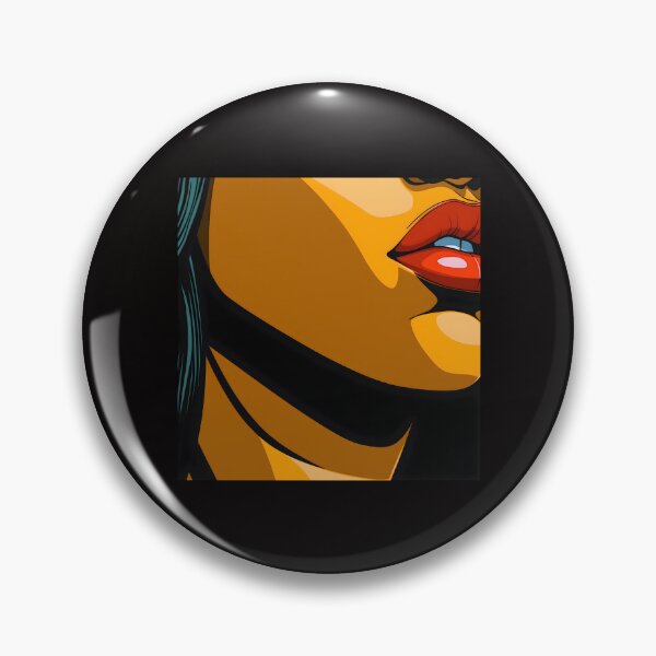 Item preview, DETAIL OF A WOMAN'S FACE IN POP ART STYLE designed and sold by infinitearte.