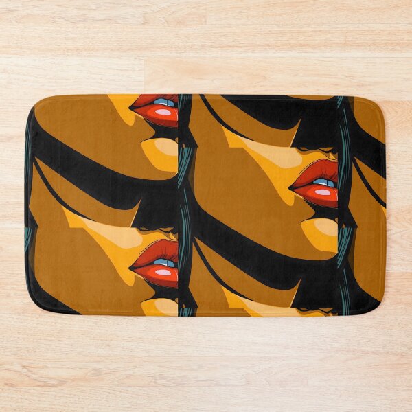Item preview, DETAIL OF A WOMAN'S FACE IN POP ART STYLE designed and sold by infinitearte.