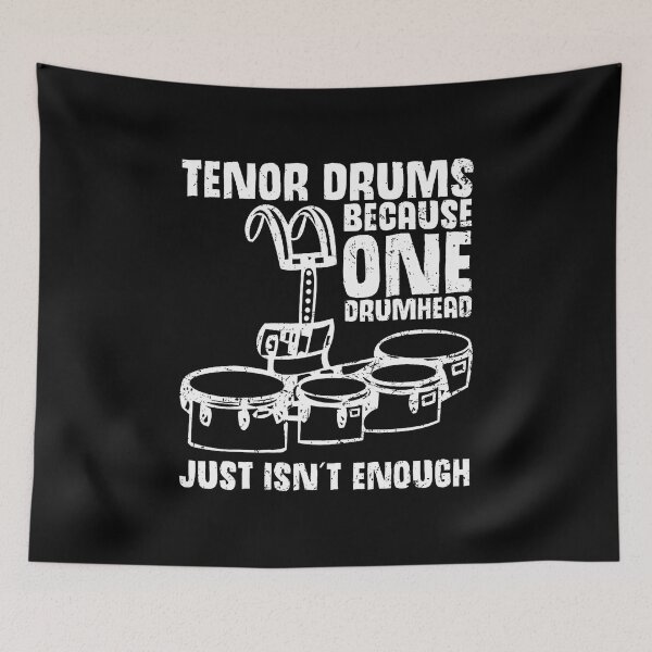 Item preview, School Marching Band Tenor Drums Funny Drummer designed and sold by JanieLucia.