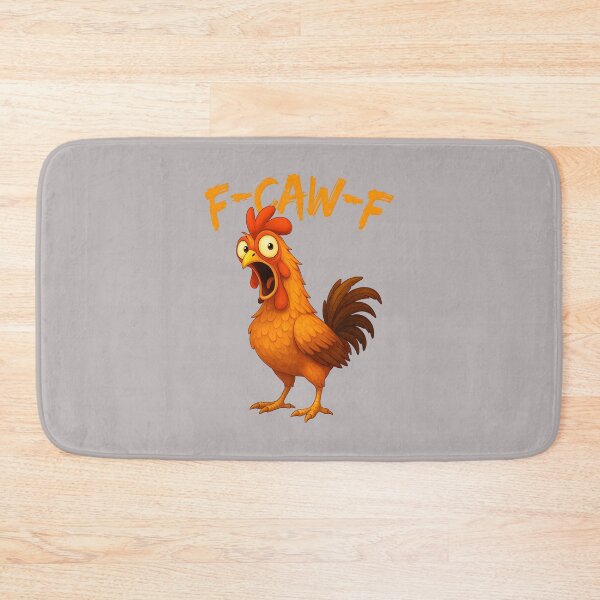 Item preview, Funny Chicken Humor F-Caw-F Quote Rooster Meme designed and sold by mjohnson9.