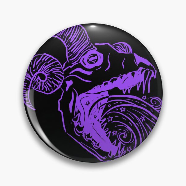 Item preview, Dungeon crawler Carl patch midnight epicure purple designed and sold by TheDoodlemancer.