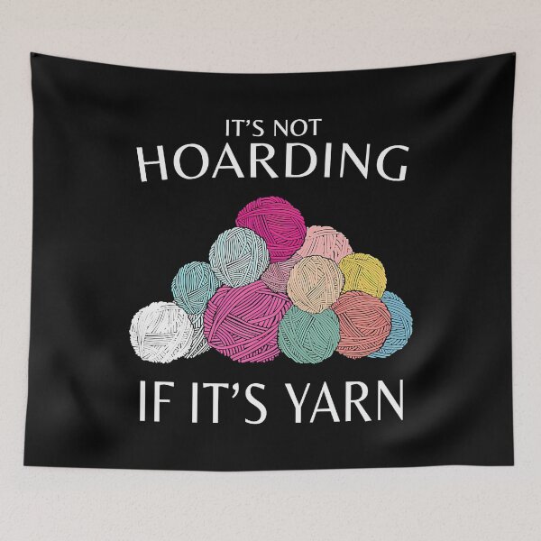 Item preview, Yarn Quote Knitting Funny Crochet Quote Crafts Sayings designed and sold by MarcellaTerri.