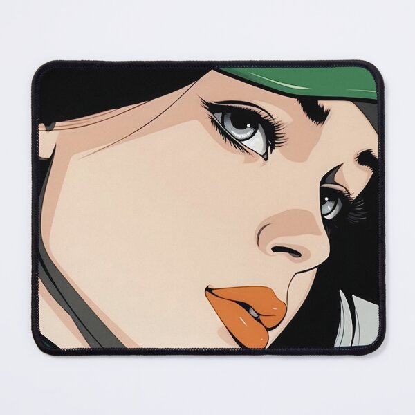 Item preview, DETAIL OF A WOMAN'S FACE IN POP ART STYLE 2 designed and sold by infinitearte.