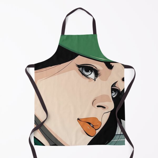 Item preview, DETAIL OF A WOMAN'S FACE IN POP ART STYLE 2 designed and sold by infinitearte.