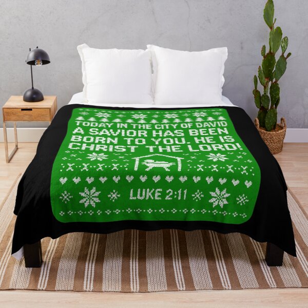 Item preview, Luke 2:11 Today in the city of David a Savior has been born to you designed and sold by plushism.