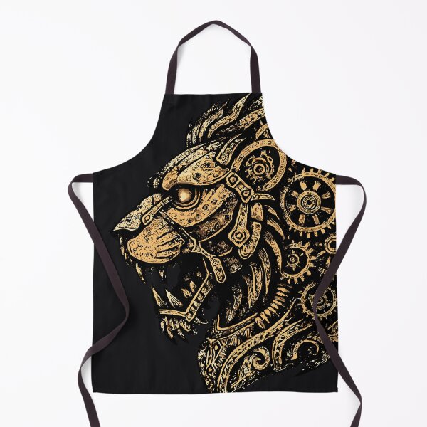 Item preview, Steampunk Lion Head designed and sold by SeoulInkSoul.