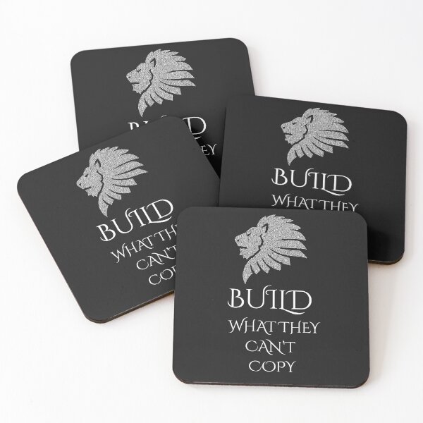 Item preview, Build What They Can’t Copy Lion Motivational designed and sold by NooHaART.