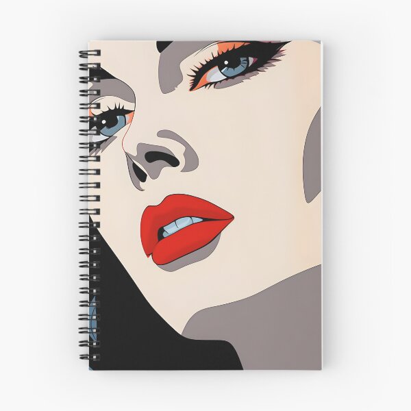 Item preview, DETAIL OF A WOMAN'S FACE IN POP ART STYLE 3 designed and sold by infinitearte.