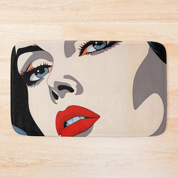 Item preview, DETAIL OF A WOMAN'S FACE IN POP ART STYLE 3 designed and sold by infinitearte.