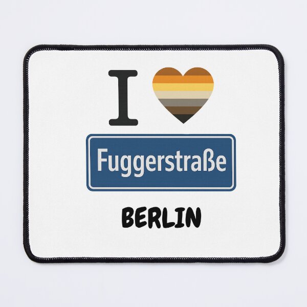 Item preview, Fuggerstraße. Berlin Gay designed and sold by JETSETPRIDE.