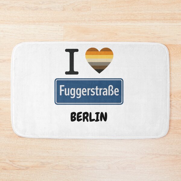 Item preview, Fuggerstraße. Berlin Gay designed and sold by JETSETPRIDE.
