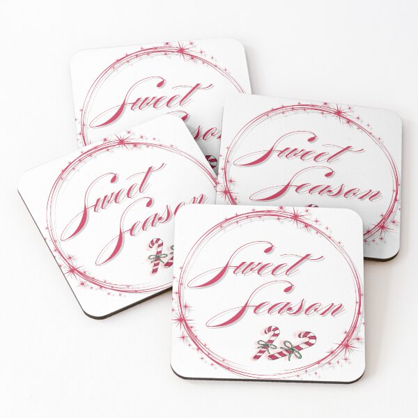 Item preview, Sweet Season - Christmas Candy Cane Line Art - Cozy Holiday Vibe designed and sold by LP Slow Art.