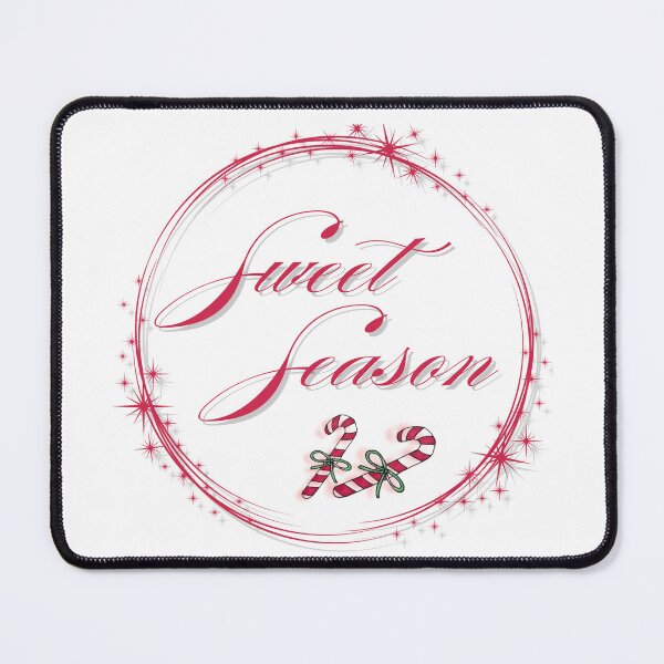 Item preview, Sweet Season - Christmas Candy Cane Line Art - Cozy Holiday Vibe designed and sold by LP Slow Art.