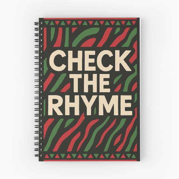 Item preview, CHECK THE RHYME - FOR HIP HOP FANS designed and sold by An Artist To The Fullest.