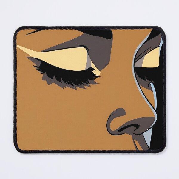 Item preview, DETAIL OF A WOMAN'S FACE IN POP ART STYLE 5 designed and sold by infinitearte.