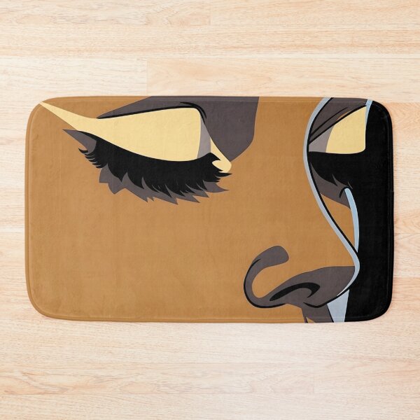 Item preview, DETAIL OF A WOMAN'S FACE IN POP ART STYLE 5 designed and sold by infinitearte.