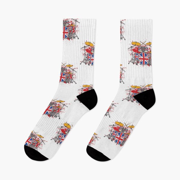 Item preview, British Drummer Union Jack Flag designed and sold by jaygo.