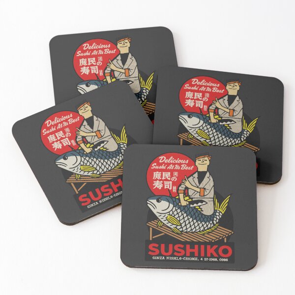 Item preview, Vintage Japan Tuna Sushi Bar designed and sold by Kujo Dangerous Vintage.