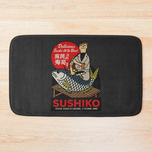 Item preview, Vintage Japan Tuna Sushi Bar designed and sold by Kujo Dangerous Vintage.