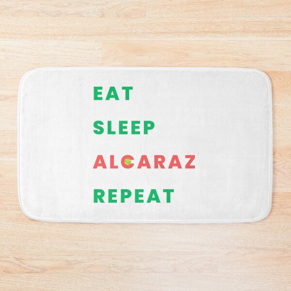 Item preview, EAT SLEEP ALCARAZ REPEAT designed and sold by MegaTrendShop.