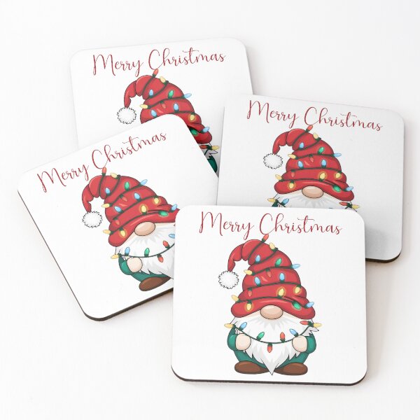 Item preview, Merry Christmas Lucky Gnomes designed and sold by sahbender.
