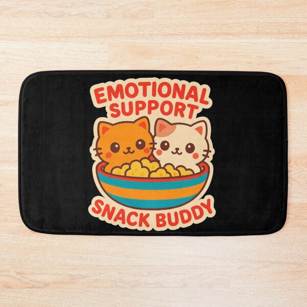 Item preview, Emotional Support Cats – Kawaii Snack Buddy designed and sold by Galskap.