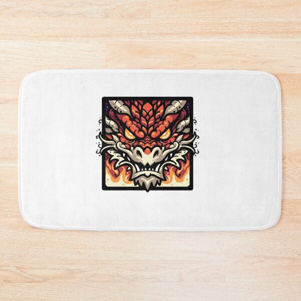 Item preview, Hellfire Dragon – Flaming Demon Dragon Head designed and sold by bsaehvik57.