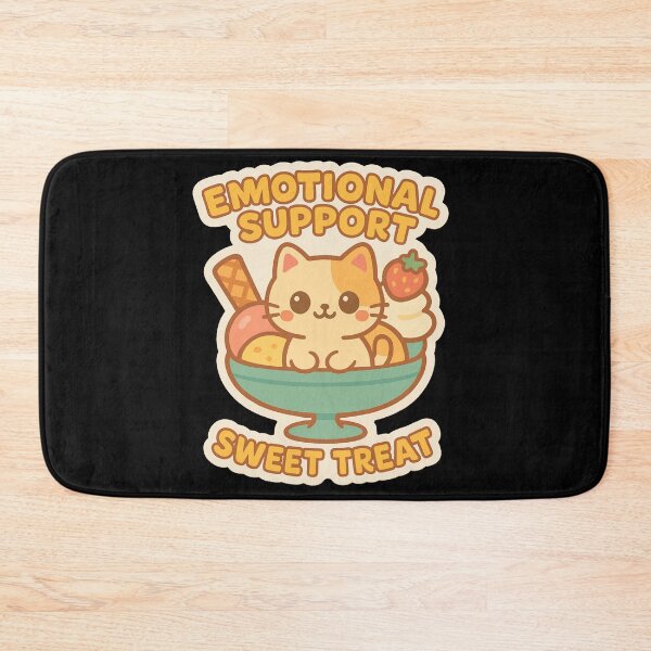 Item preview, Emotional Support Cat – Kawaii Sweet Treat designed and sold by Galskap.