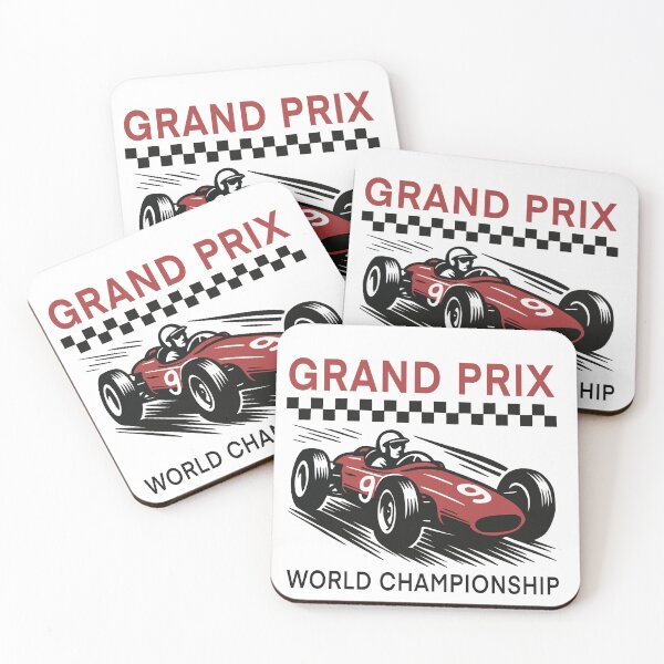 Item preview, vintage Grand Prix World Championship designed and sold by ChunkByChunk.