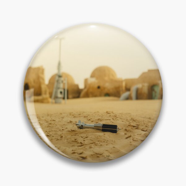 Item preview, Luke Skywalker's lightsaber on the sand of Tatooine, Mos Espa designed and sold by burger77.