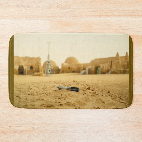 Item preview, Luke Skywalker's lightsaber on the sand of Tatooine, Mos Espa designed and sold by burger77.