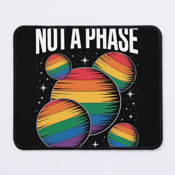 Item preview, Funny Gay Lesbian LGBT Pride Flag Not A Phase designed and sold by MyzoToyota.