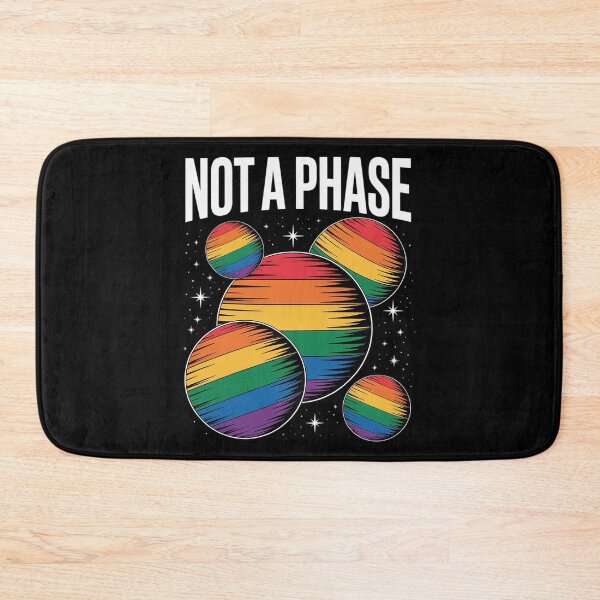 Item preview, Funny Gay Lesbian LGBT Pride Flag Not A Phase  designed and sold by MyzoToyota.