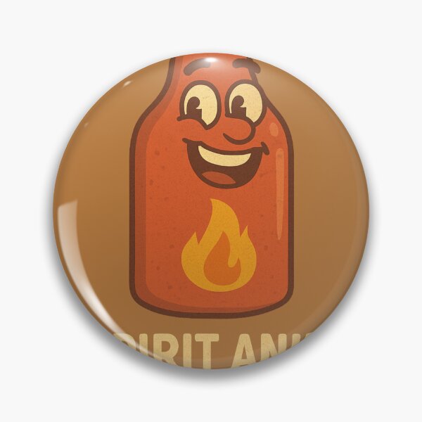 Item preview, My Spirit Animal Is Hot Sauce – Spicy Lover Retro Hot Sauce Bottle Funny Food Humor Design designed and sold by johnExpress02.