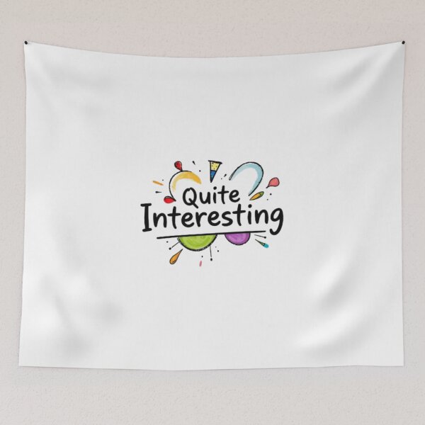 Item preview, Quite Interesting Cute Doodle Typography designed and sold by MystiColo.