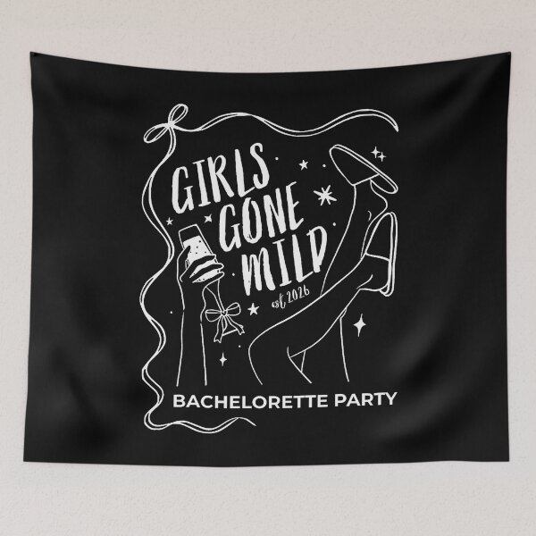 Item preview, Girls Gone Mild Spa Slumber Bachelorette Party designed and sold by LynneMarisa.