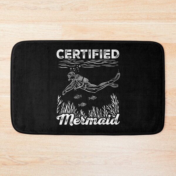 Item preview, Scuba Diving Diver Funny Certified Mermaid Dive Snorkeling designed and sold by TaraAnnie.
