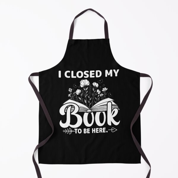 Item preview, Retro Vintage I Closed My Book To Be Here designed and sold by AlicaMonica.