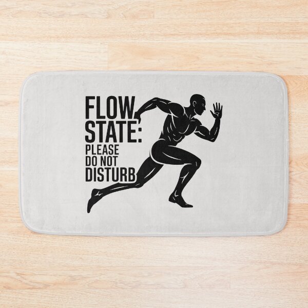 Item preview, Flow State Please Do Not Disturb Runner Focused Mindset Design designed and sold by SplashTastic.