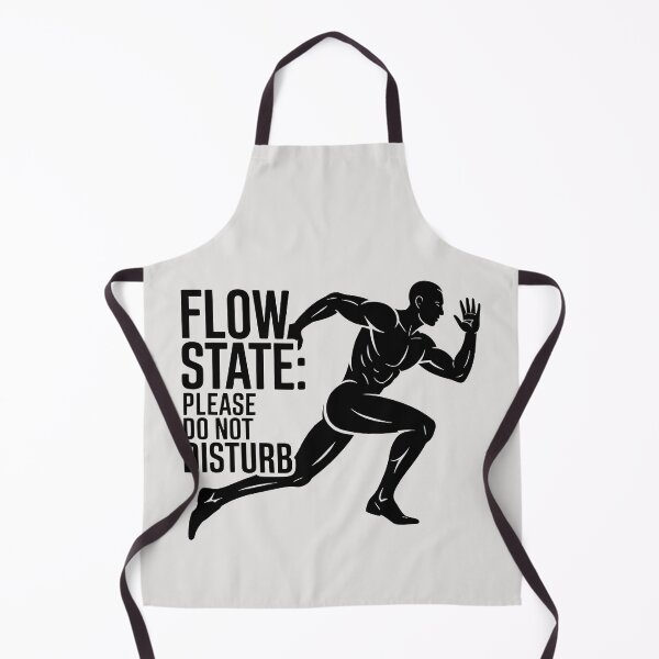 Item preview, Flow State Please Do Not Disturb Runner Focused Mindset Design designed and sold by SplashTastic.