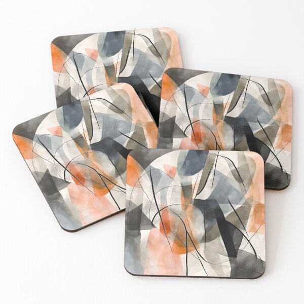 Item preview, WATERCOLOR ABSTRACT ART PATTERN BACKGROUND designed and sold by infinitearte.