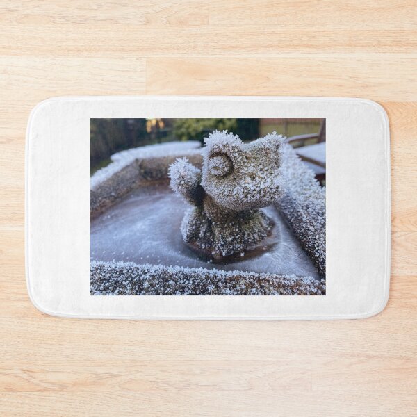Item preview, Stone frog in ice designed and sold by QuotationInsp.