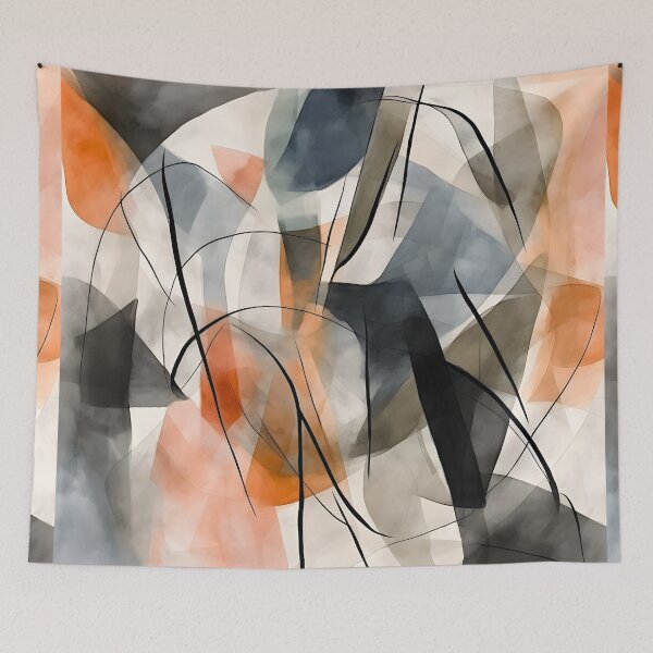 Item preview, WATERCOLOR ABSTRACT ART PATTERN BACKGROUND designed and sold by infinitearte.
