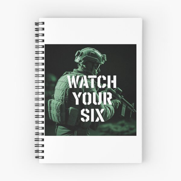 Item preview, Watch Your Six Patch designed and sold by Callsign 84.