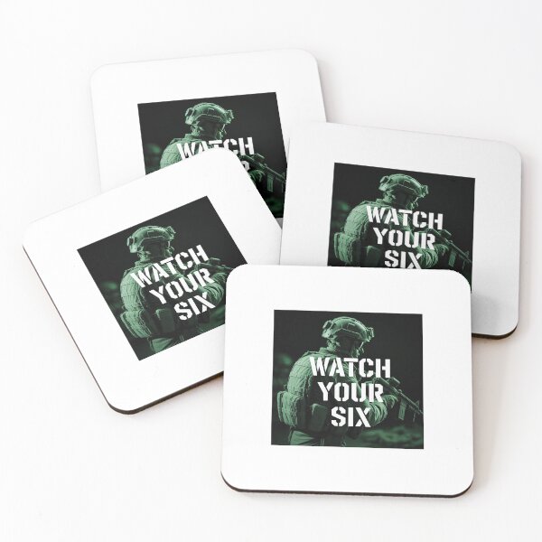 Item preview, Watch Your Six Patch designed and sold by Callsign 84.